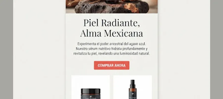 Plantillas de email diseñadas por DevStoreMX