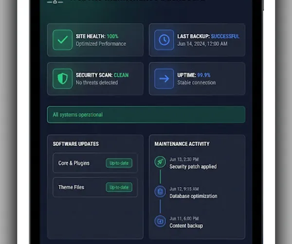 Ejemplo de mantenimiento web realizado por DevStoreMX