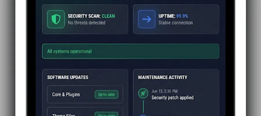 Mantenimiento de páginas web por DevStoreMX